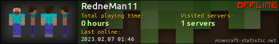 RedneMan11 userbar 560x90