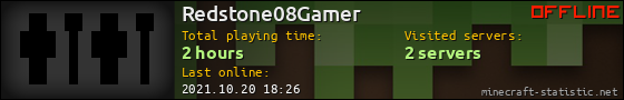 Redstone08Gamer userbar 560x90