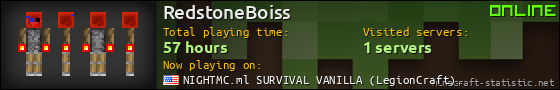 RedstoneBoiss userbar 560x90