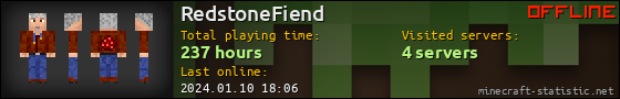 RedstoneFiend userbar 560x90