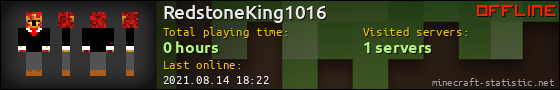 RedstoneKing1016 userbar 560x90