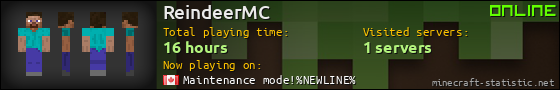 ReindeerMC userbar 560x90