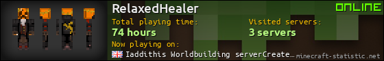 RelaxedHealer userbar 560x90