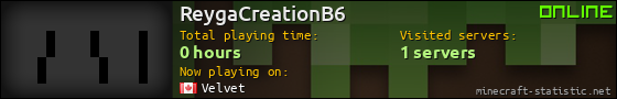 ReygaCreationB6 userbar 560x90