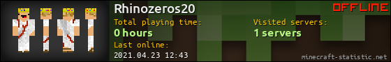 Rhinozeros20 userbar 560x90