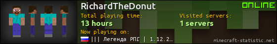 RichardTheDonut userbar 560x90