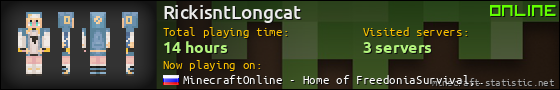 RickisntLongcat userbar 560x90