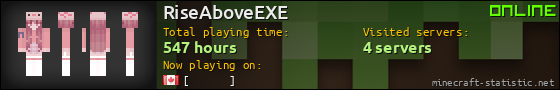 RiseAboveEXE userbar 560x90