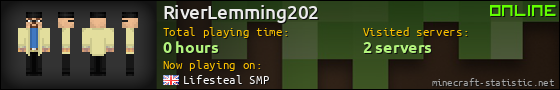 RiverLemming202 userbar 560x90