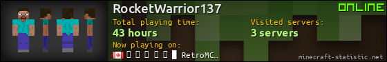 RocketWarrior137 userbar 560x90