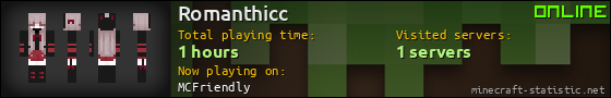 Romanthicc userbar 560x90