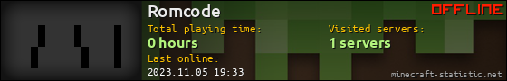 Romcode userbar 560x90