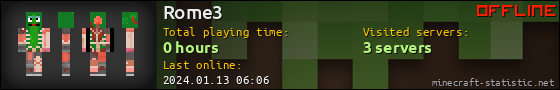 Rome3 userbar 560x90