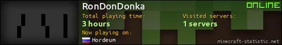 RonDonDonka userbar 560x90