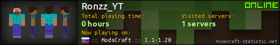 Ronzz_YT userbar 560x90