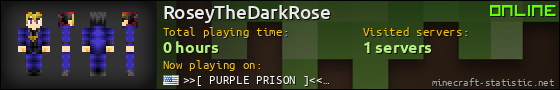 RoseyTheDarkRose userbar 560x90