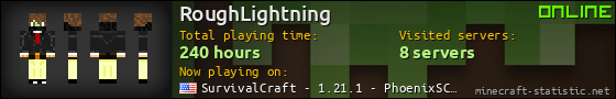 RoughLightning userbar 560x90