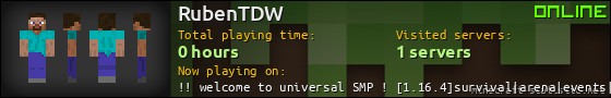 RubenTDW userbar 560x90