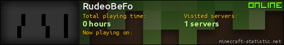RudeoBeFo userbar 560x90