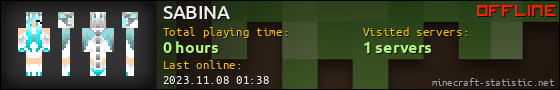 SABINA userbar 560x90