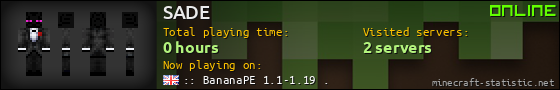 SADE userbar 560x90