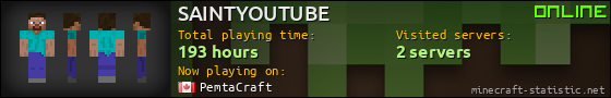 SAINTYOUTUBE userbar 560x90