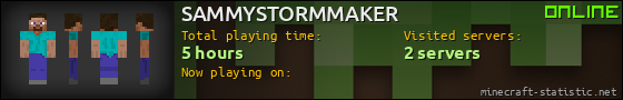 SAMMYSTORMMAKER userbar 560x90