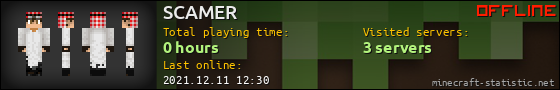 SCAMER userbar 560x90