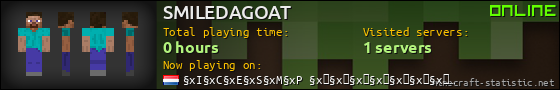 SMILEDAGOAT userbar 560x90