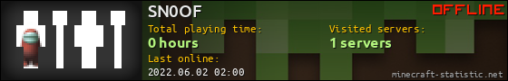 SN0OF userbar 560x90