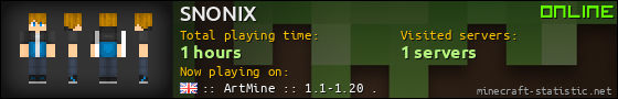 SNONIX userbar 560x90