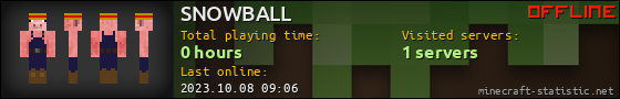 SNOWBALL userbar 560x90