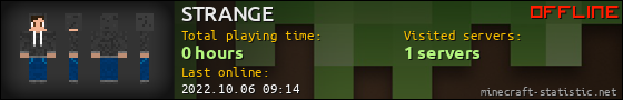 STRANGE userbar 560x90