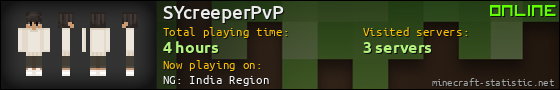 SYcreeperPvP userbar 560x90