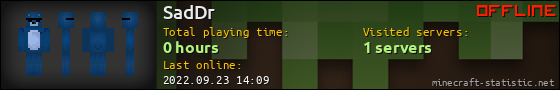 SadDr userbar 560x90