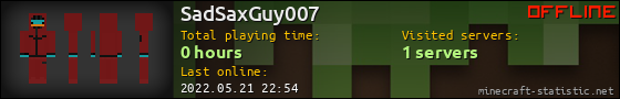 SadSaxGuy007 userbar 560x90