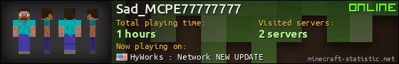 Sad_MCPE77777777 userbar 560x90