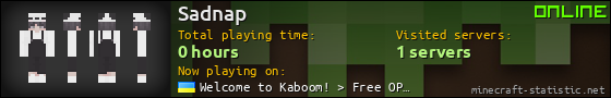 Sadnap userbar 560x90