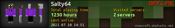 Salty64 userbar 560x90