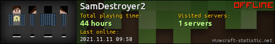 SamDestroyer2 userbar 560x90