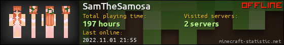 SamTheSamosa userbar 560x90