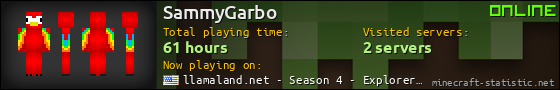 SammyGarbo userbar 560x90