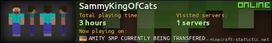 SammyKingOfCats userbar 560x90