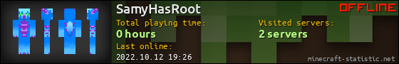 SamyHasRoot userbar 560x90