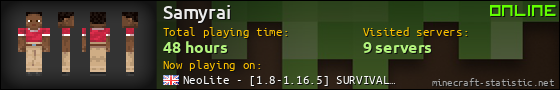 Samyrai userbar 560x90