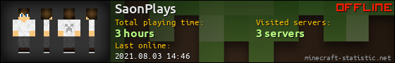SaonPlays userbar 560x90