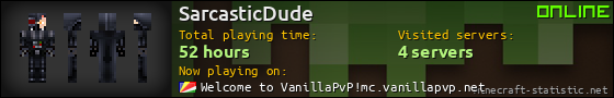 SarcasticDude userbar 560x90