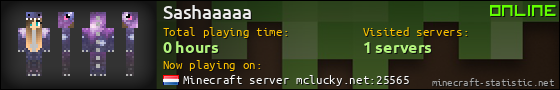 Sashaaaaa userbar 560x90