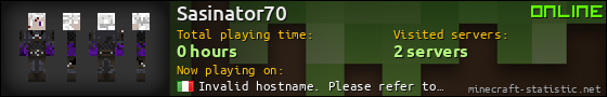 Sasinator70 userbar 560x90