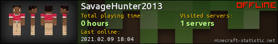 SavageHunter2013 userbar 560x90